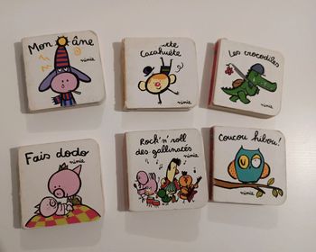 Lot de 6 livres chansons pour petits