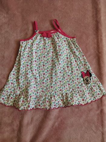 Robe Minnie Fleurie 12M