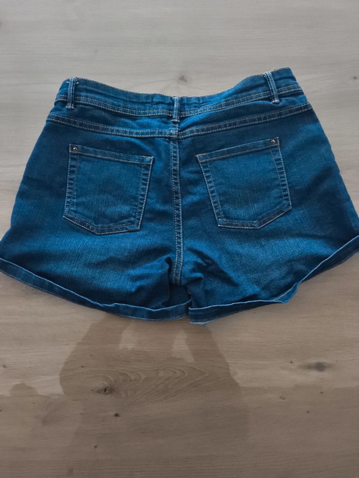 Mini short en jean - photo numéro 2