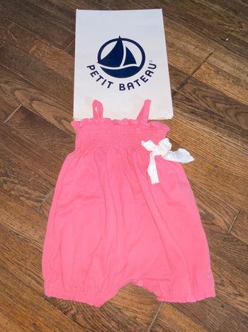 barboteuse Petit Bateau 6 mois