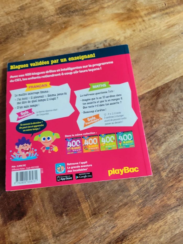 Les incollables 7 8 ans livre de blague à répéter dans la cours de récréation - photo numéro 5