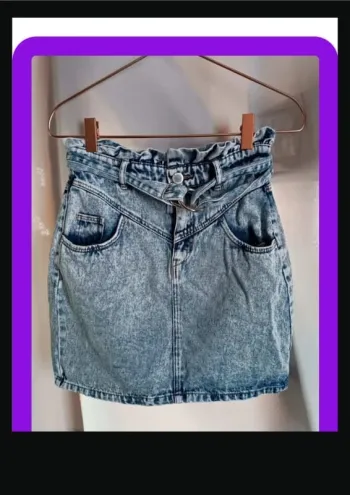 Jupe en jeans taille 34