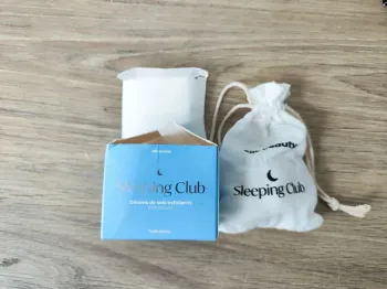 Sleeping club  7 cocons de soie exfoliants valeur 25€