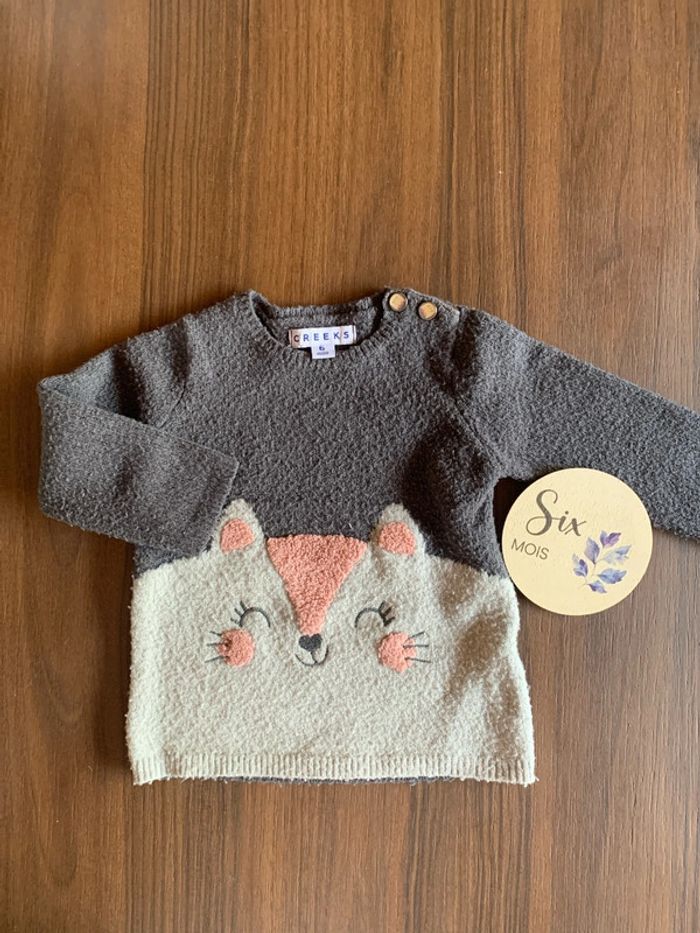 Pull fille Creeks 6 mois