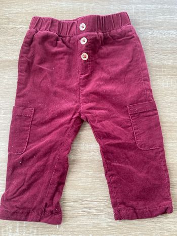Pantalon velours 