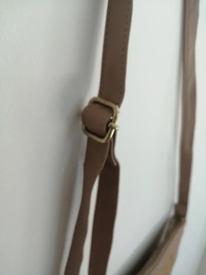 Sac bandoulière Daniel hechter beige - photo numéro 4