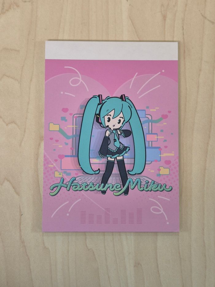 Bloc memo Hatsune Miku