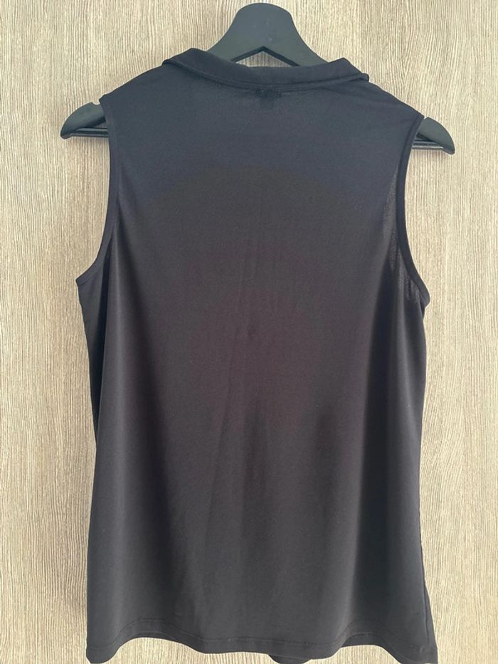 Blouse noire à col - Kiabi - T38/40 - photo numéro 6