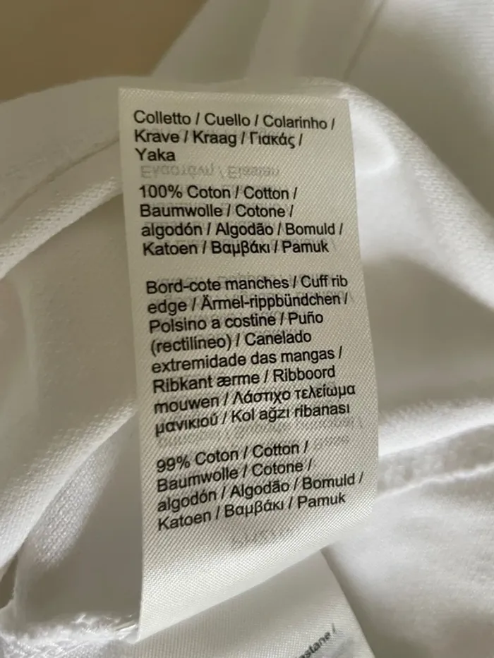 Polo Lacoste blanc - photo numéro 9