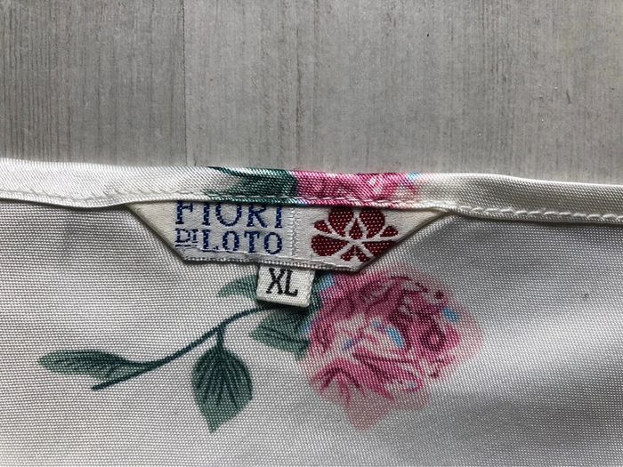 AN- Nuisette imprimée fleurs « fiort di loto » T XL - photo numéro 6