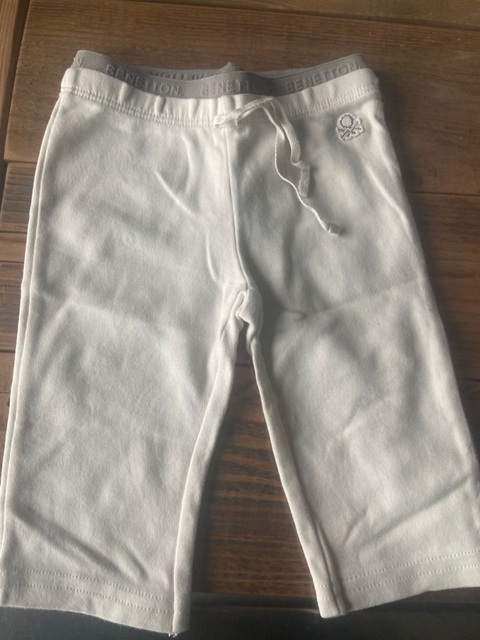 Pantalon blanc Benetton - photo numéro 3