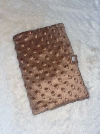 Protège carnet de santé marron