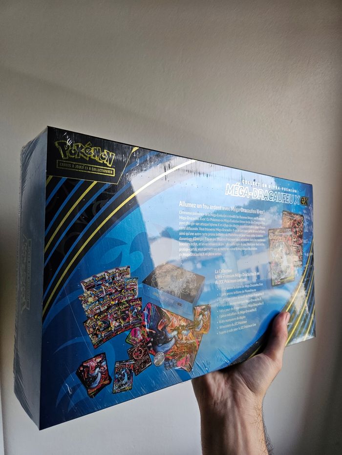 x1 SPC ME02 Méga Évolution Flammes Fantasmagoriques - Mega Dracaufeu | Super Premium / Coffret Ultra Premium Français ✨️ - photo numéro 5