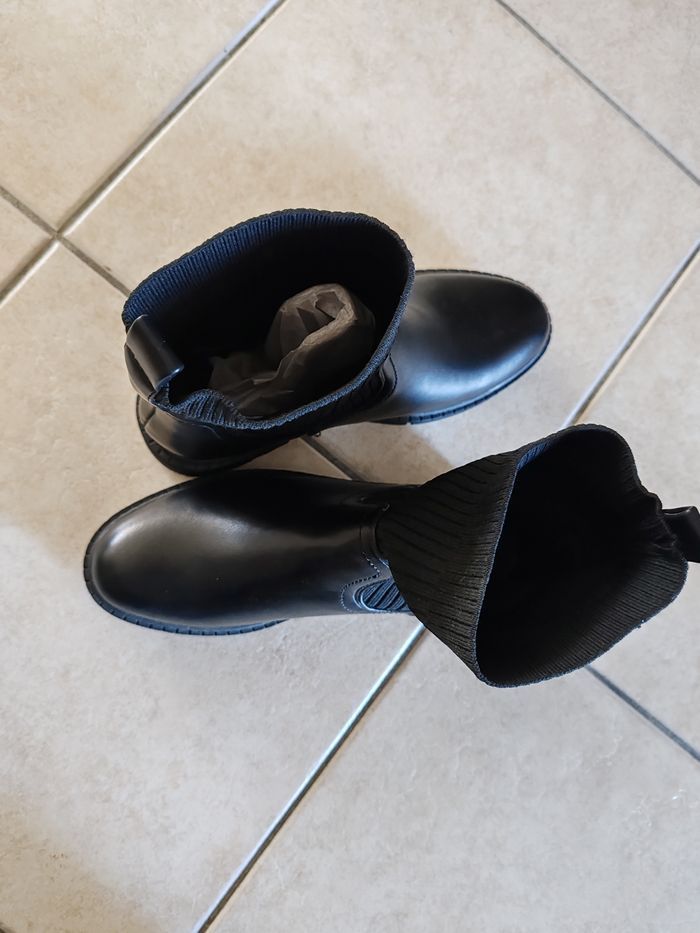 Bottines noires – Style Chelsea – Neuves - photo numéro 5