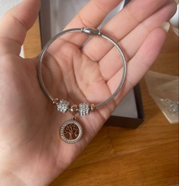 Bracelet acier inoxydable arbre de vie