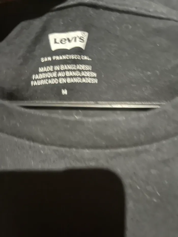 TEE shirt Lévis noir - photo numéro 3