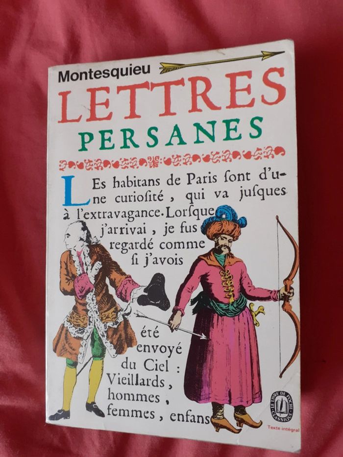 Lettres persanes - Montesquieu