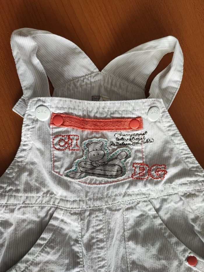 salopette short bébé garçon - photo numéro 3