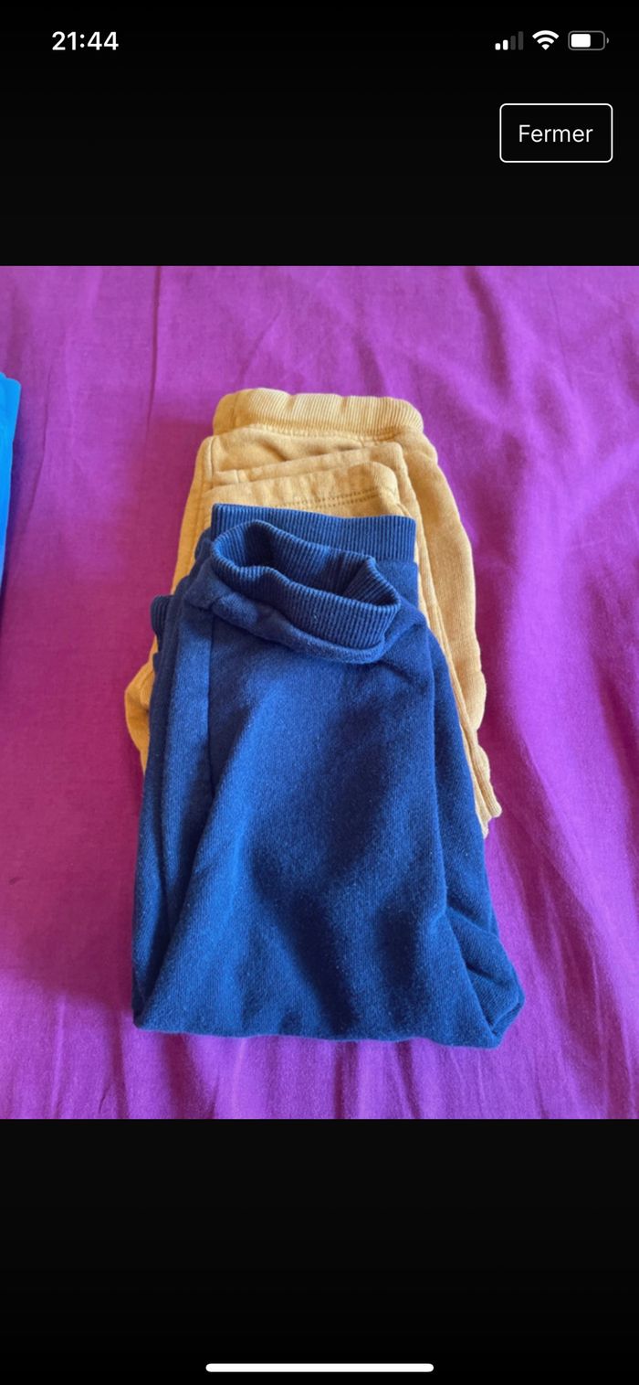 Lot de 2 pantalons de jogging
