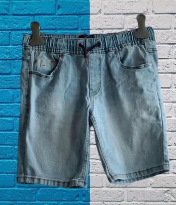Short en jeans bleu clair kiabi