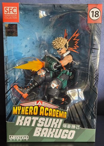 Figurine Katsuki Bakugo Tir Anti Blindage (My Hero Academia SFC 18) neuve sous scellé