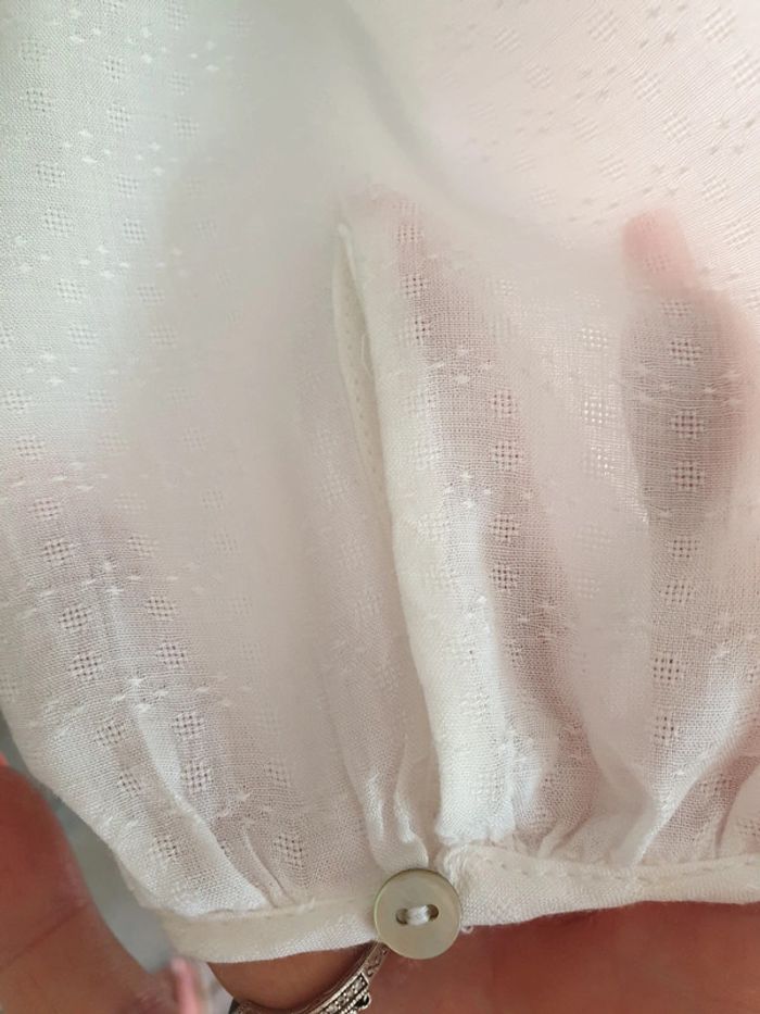 Stradivarius chemiser blanc taille L - photo numéro 5