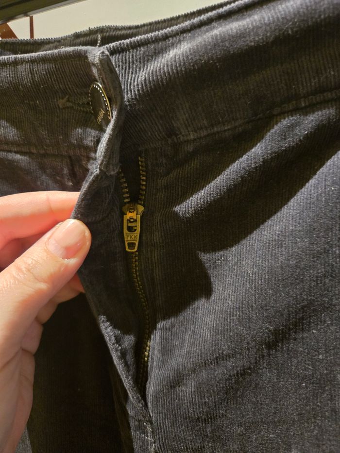 Pantalon velours gris T.44-46 C&A neuf - photo numéro 2
