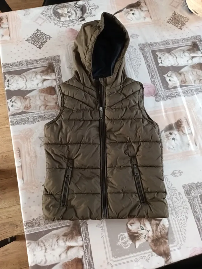 Manteau sans manche garçon
