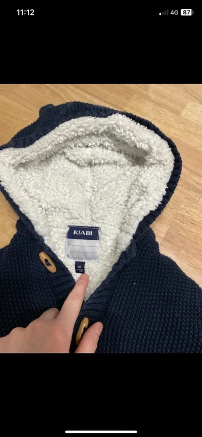 Veste chaude 18m - photo numéro 2