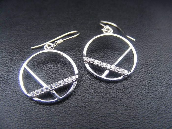 Boucle d oreille en argent - photo numéro 2