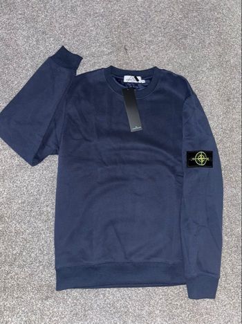 Pull ston Island bleu taille M