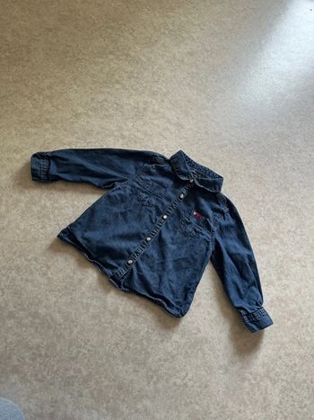 Chemise en jean fille 18 mois