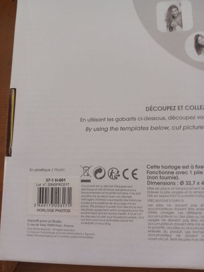 Horloge photos - photo numéro 7