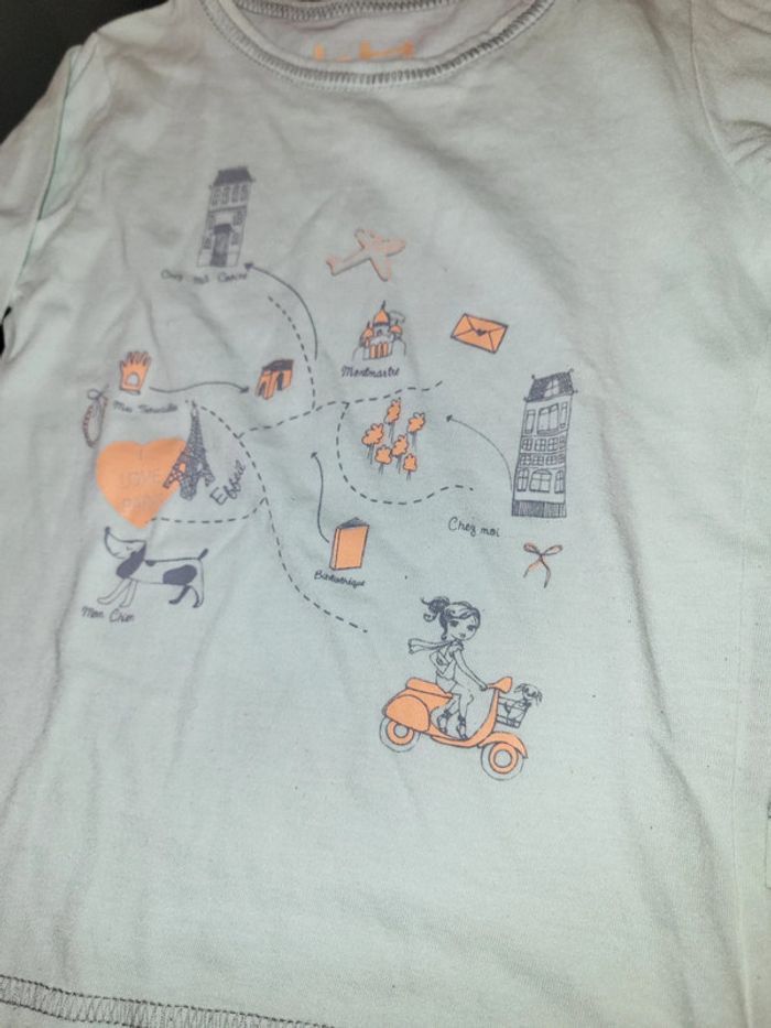 T shirt la halle 4 ans - photo numéro 2