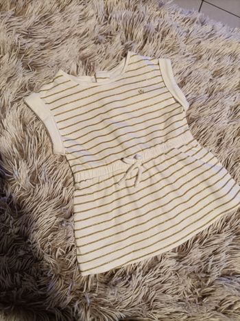 Robe à rayures dorées kiabi