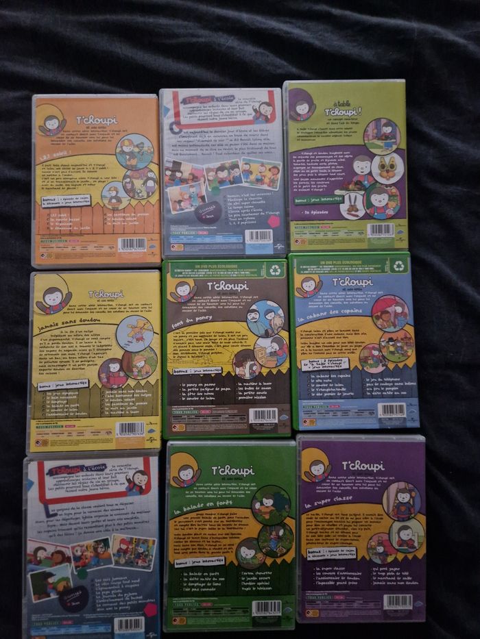 9 DVD Tchoupi - photo numéro 2