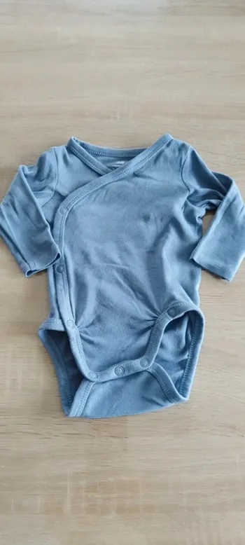 Body manches longues bébé 1/2 mois h&m