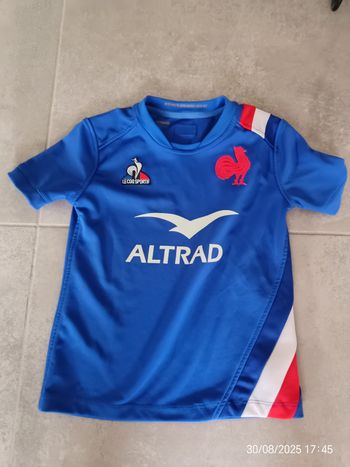 Maillot de rugby équipe de France