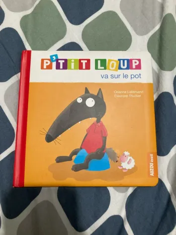 Livre p’tit loup va sur le pot