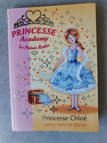Livre Princesse Chloé entre dans la danse