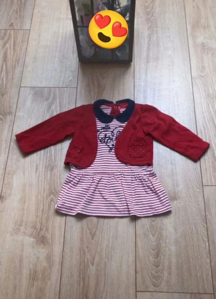 Robe 12mois Tissaia état neuf