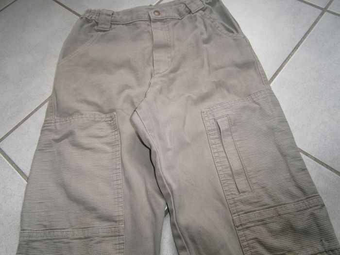 Pantalon épais beige 8 ans - photo numéro 7