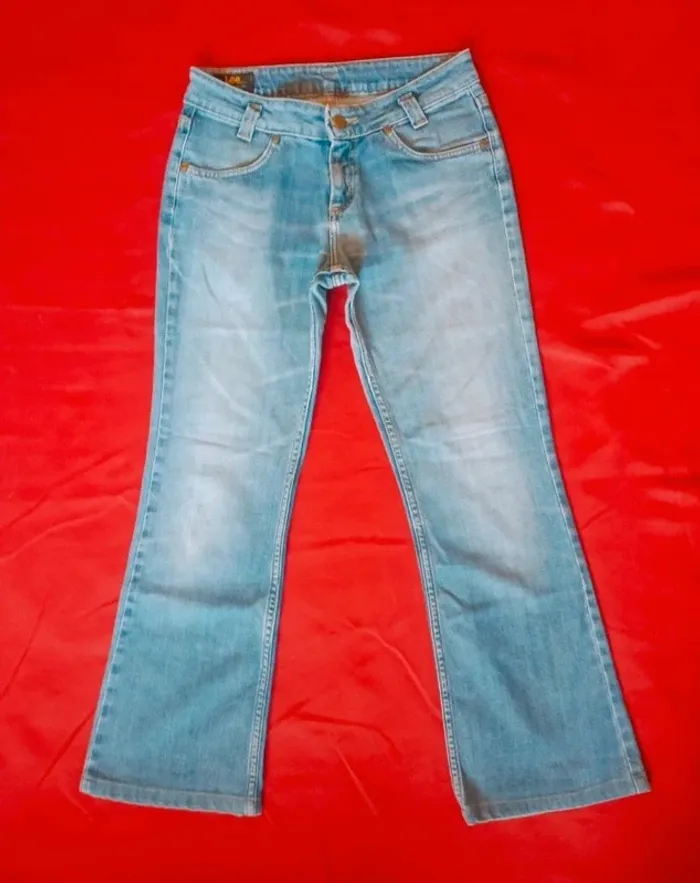 Jean usé vintage taille 36 lee cooper - photo numéro 3