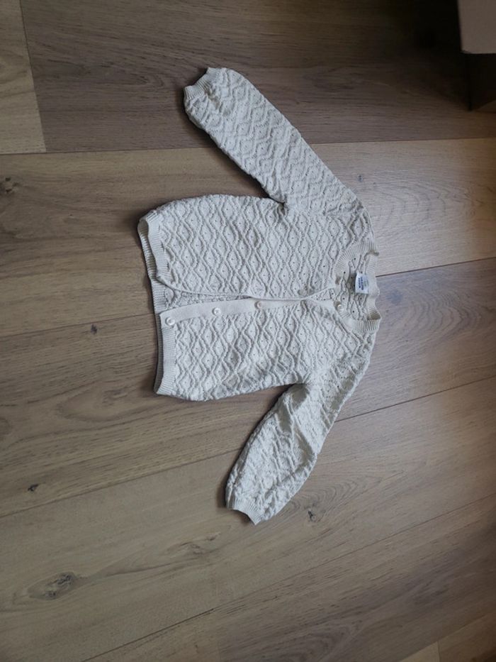Gilet ajouré TAO 18 mois 80 cm