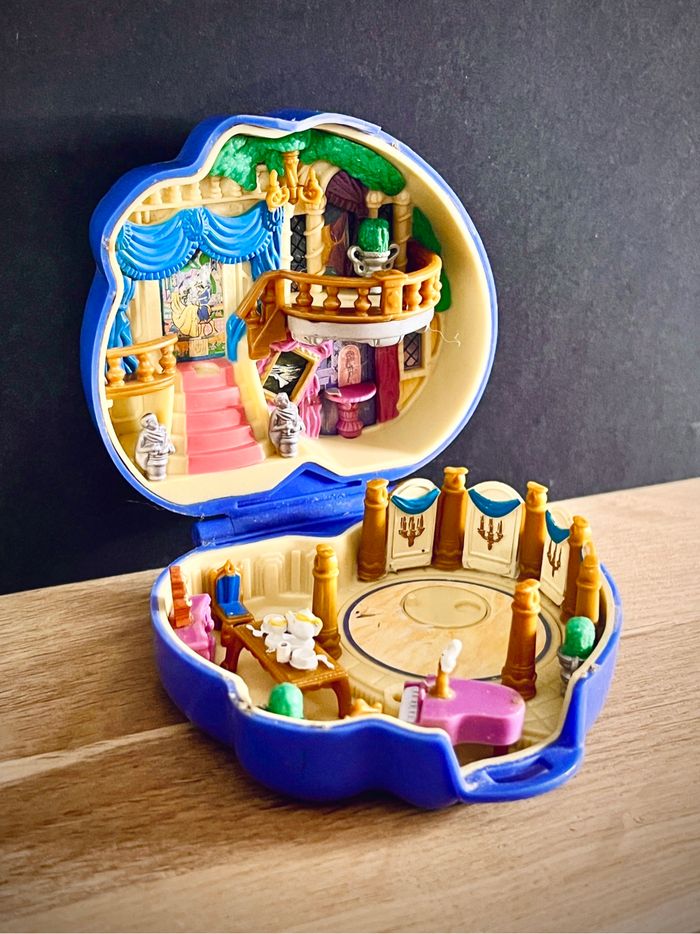 Polly Pocket La Belle et la Bête Bluebird 1996 Beauty and the Beast Disney - photo numéro 3