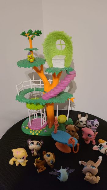 pet shop figurines et maison