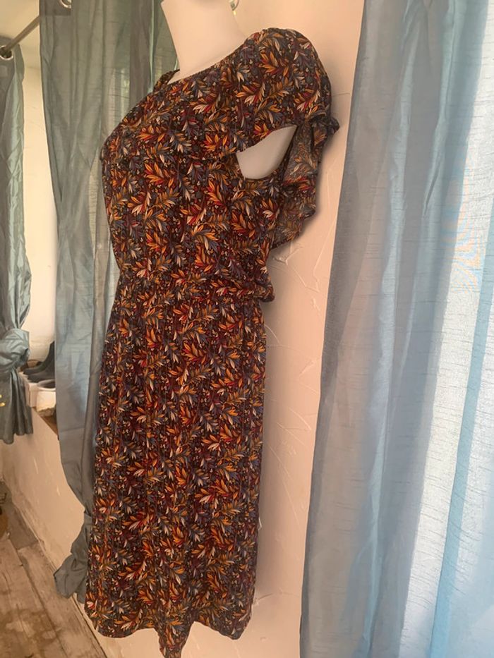 Robe été In Extenso taille 40 motifs feuilles - photo numéro 5