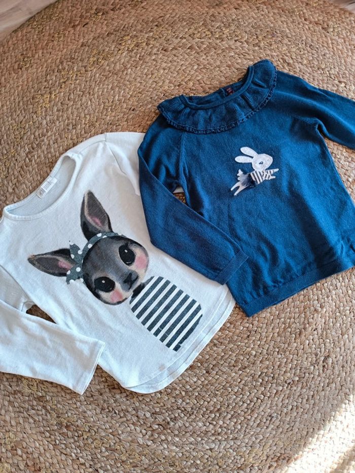 Lot de joli pull 5/6 ans - photo numéro 2