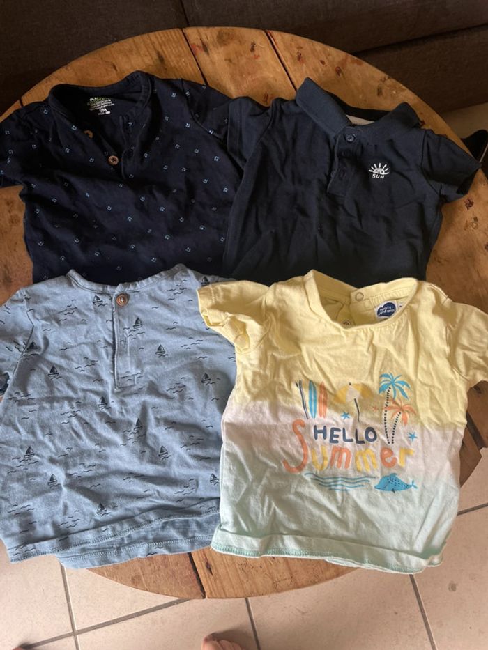 t shirt manches courte 9mois - photo numéro 3