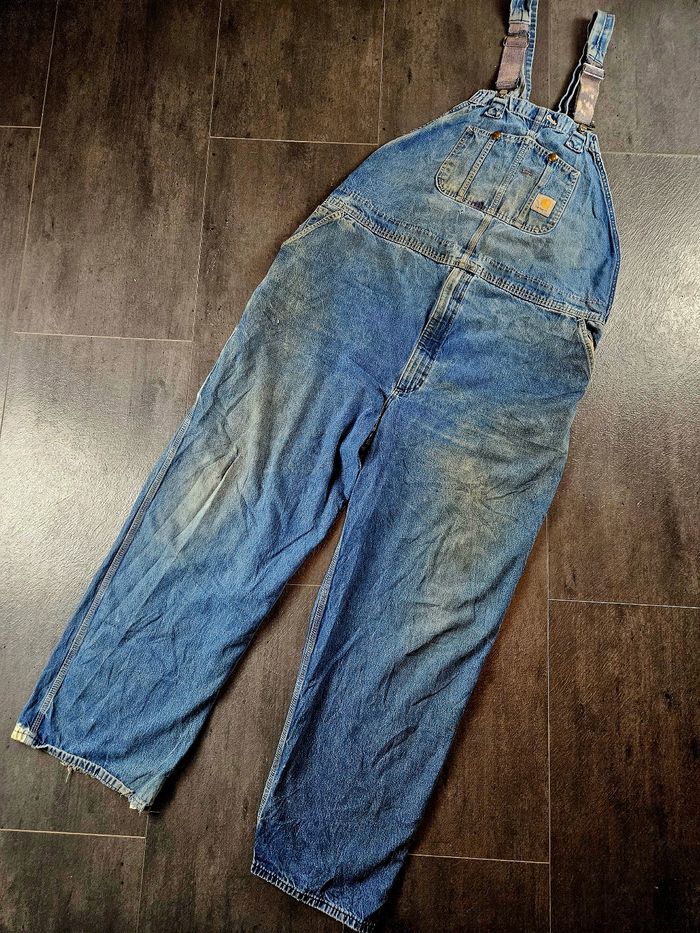 Salopette carhartt workwear en jean taille 64 - photo numéro 1